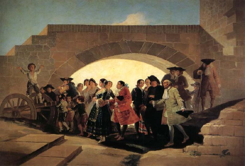 Francisco Goya The Wedding oil painting picture
